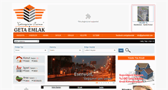 Desktop Screenshot of getaemlak.com